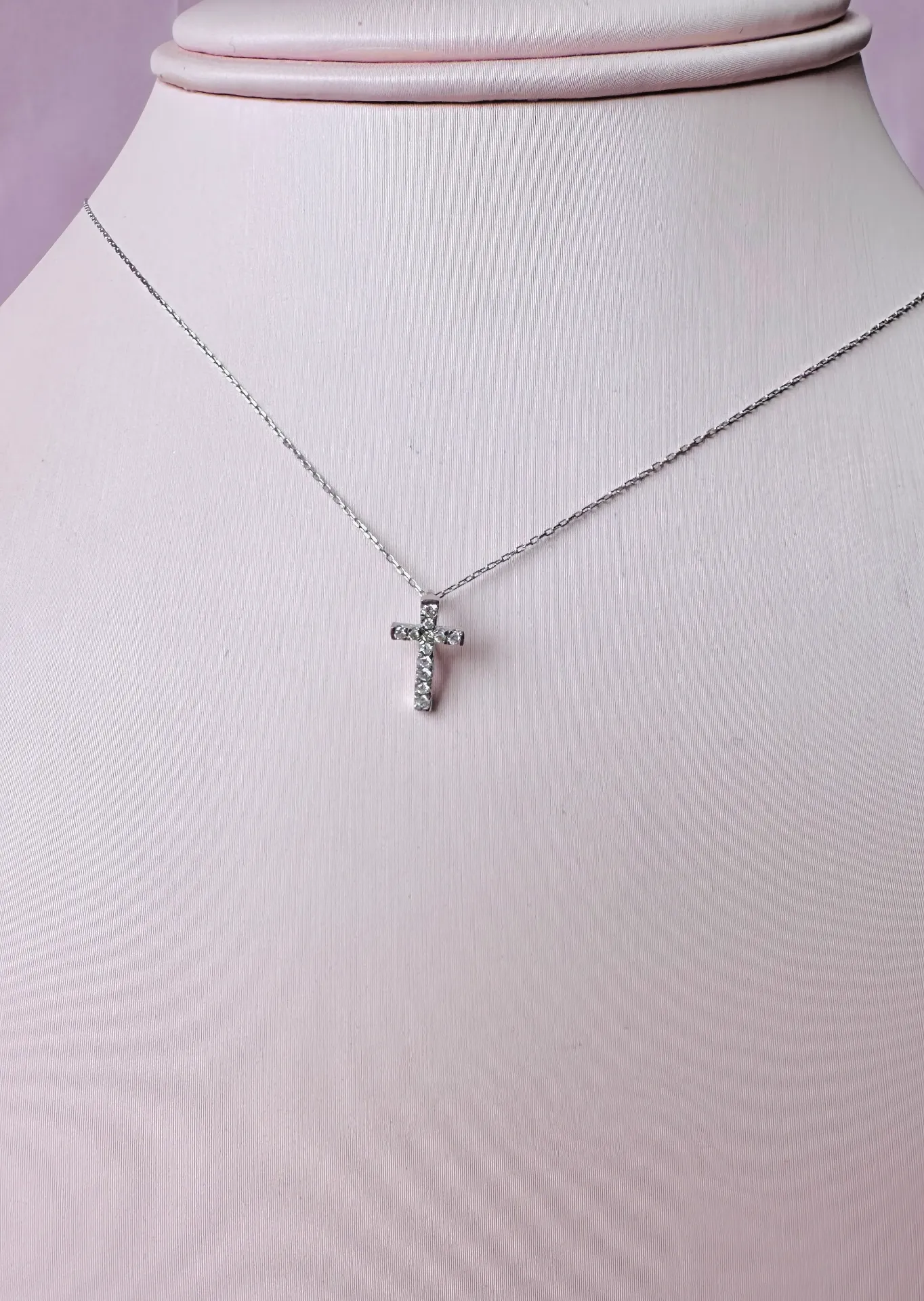 Cross Diamond White