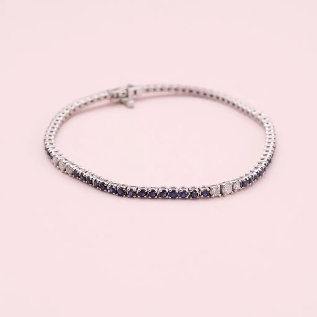 Tennis Bracelet Sapp Diamond centro