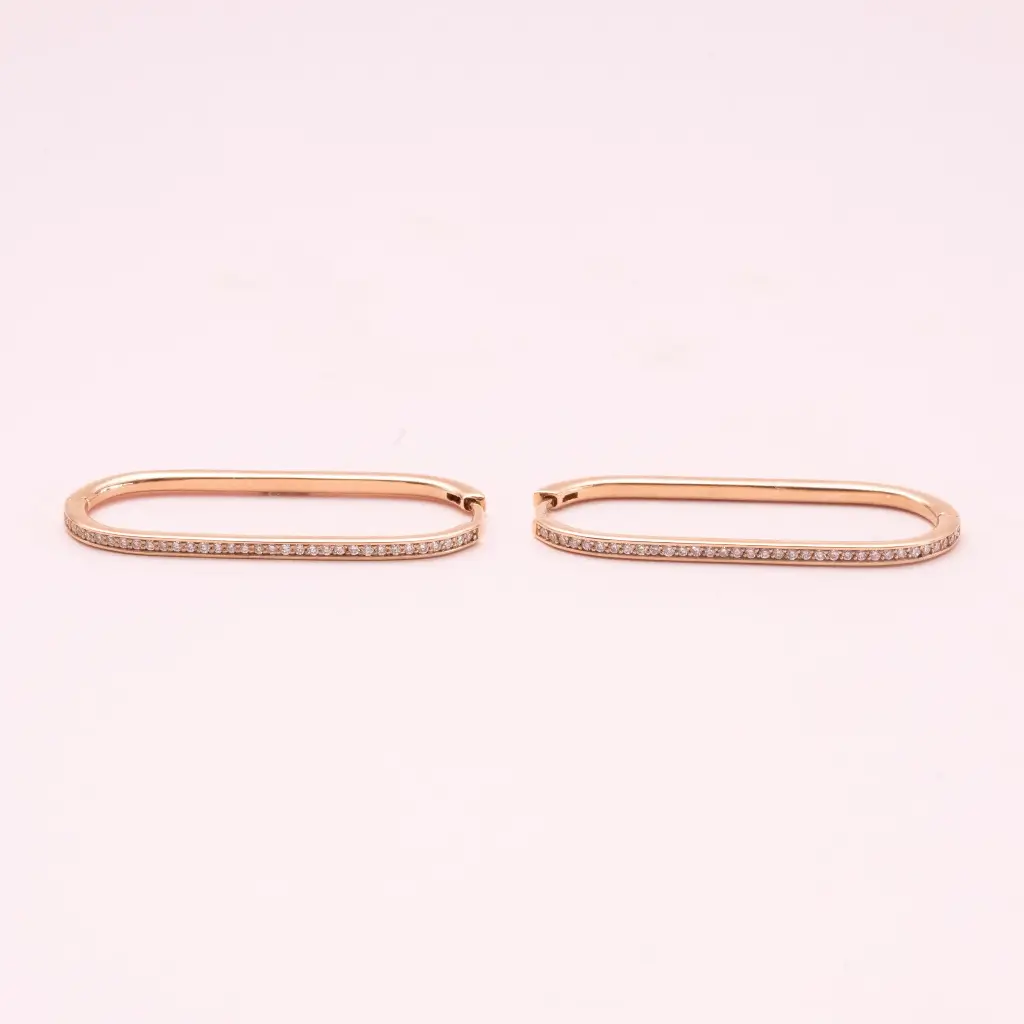 [3905] Arracadas Large Diamond