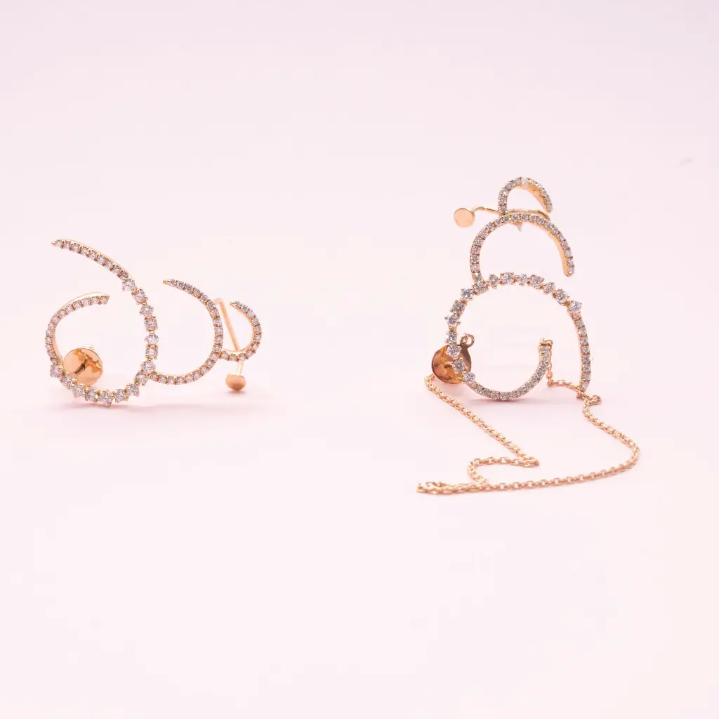 Aretes Remolino Diamond