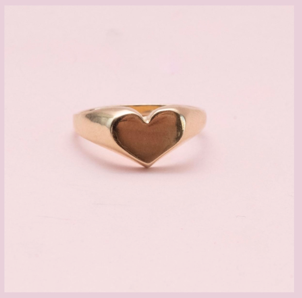 Anillo Heart Gold