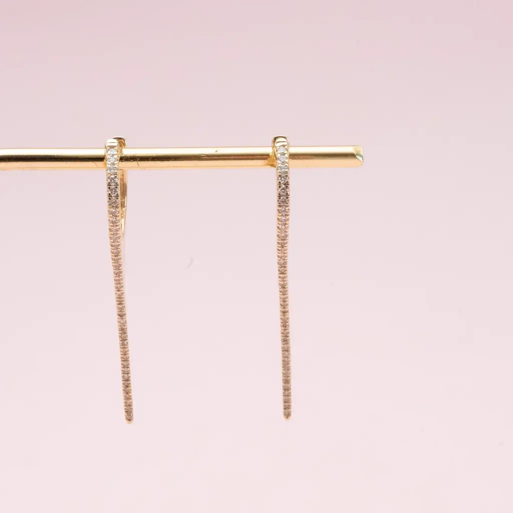 Aretes Pico Large Diamonds