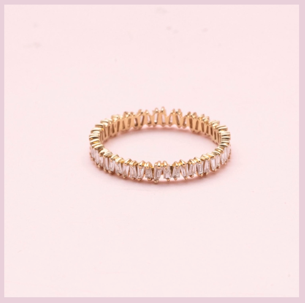 Anillo Baguette Diamond Figuras