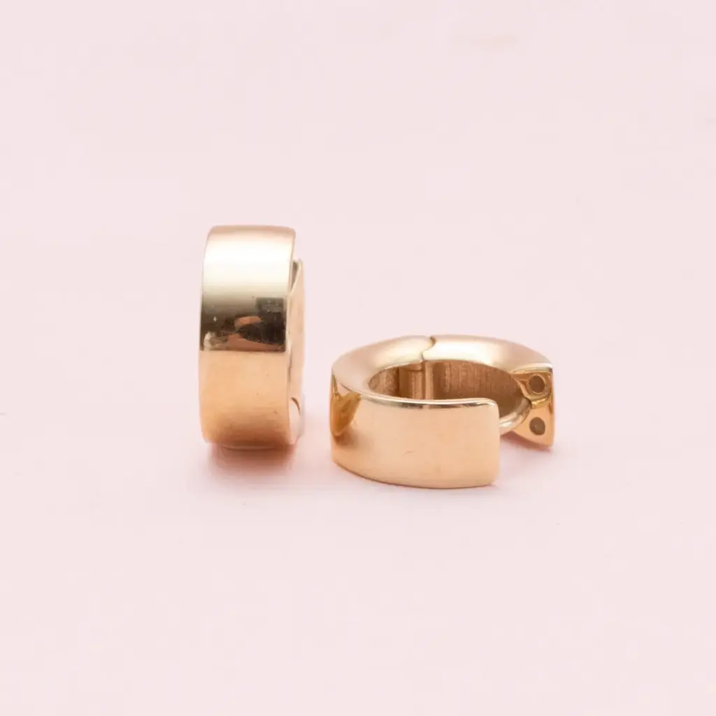 Arracadas Gold Classic Small