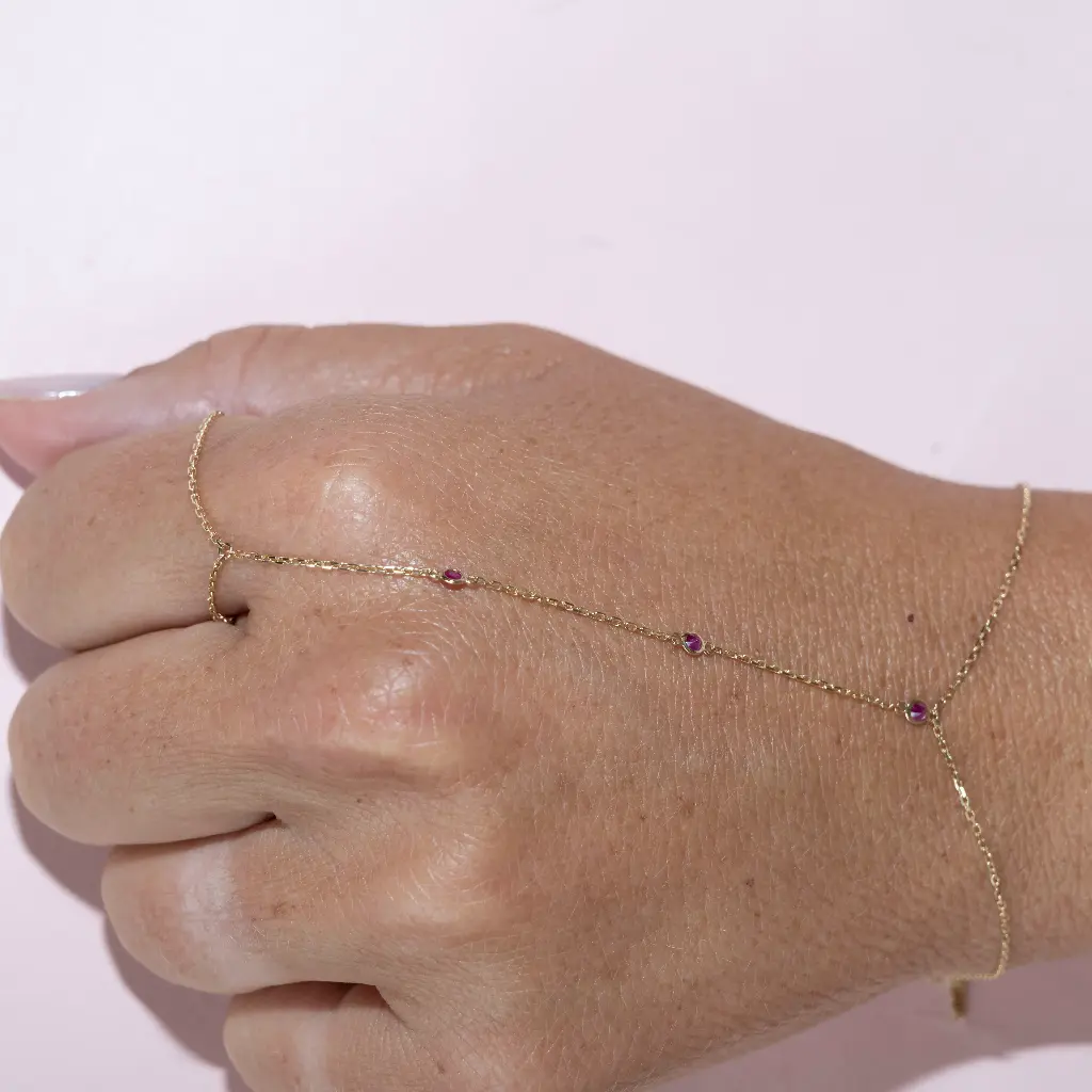 Pulsera Chain Ruby