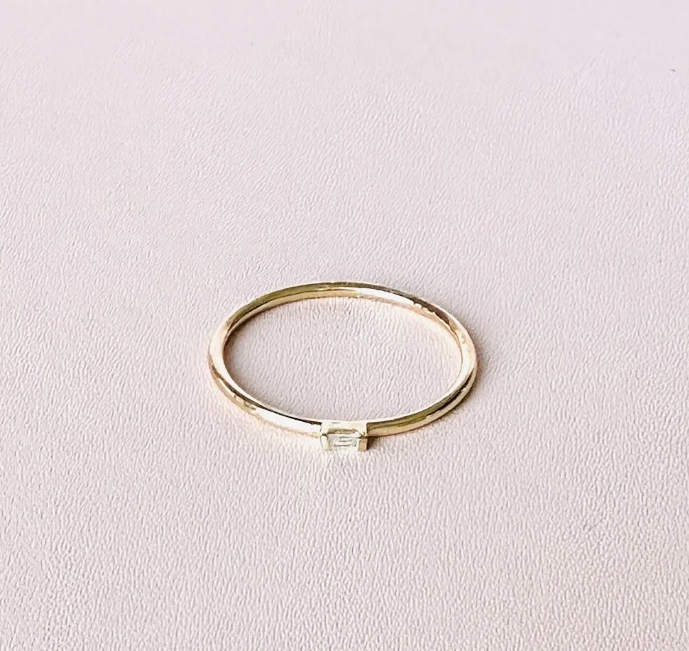 Diamond Ring Baguette