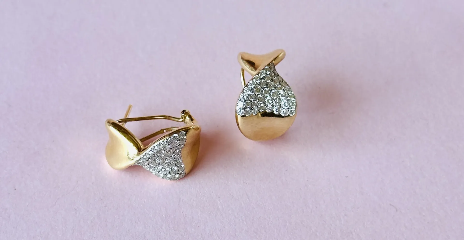 Aretes Torcido Diamond