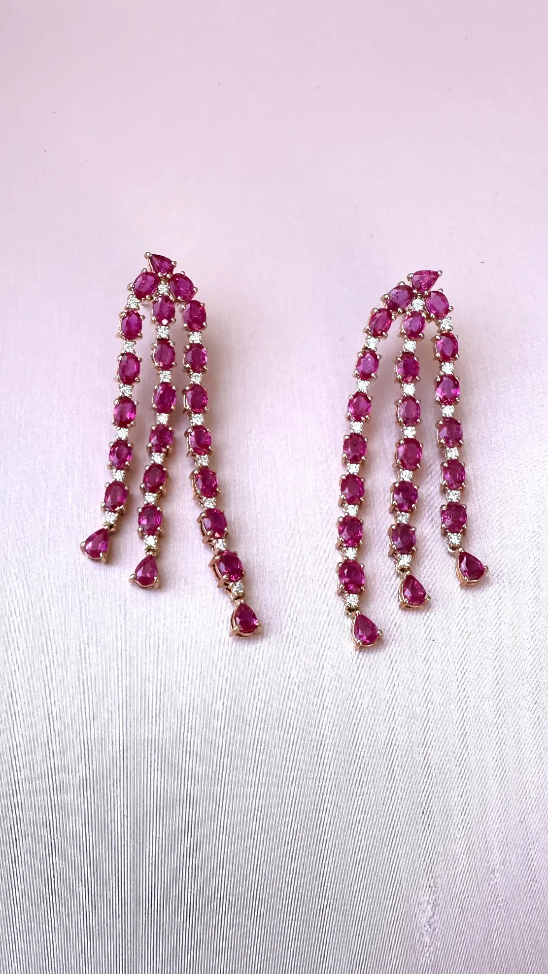 Aretes Largos Ruby