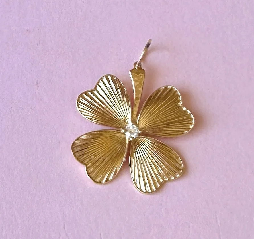 Trebol Diamond 4 Hojas