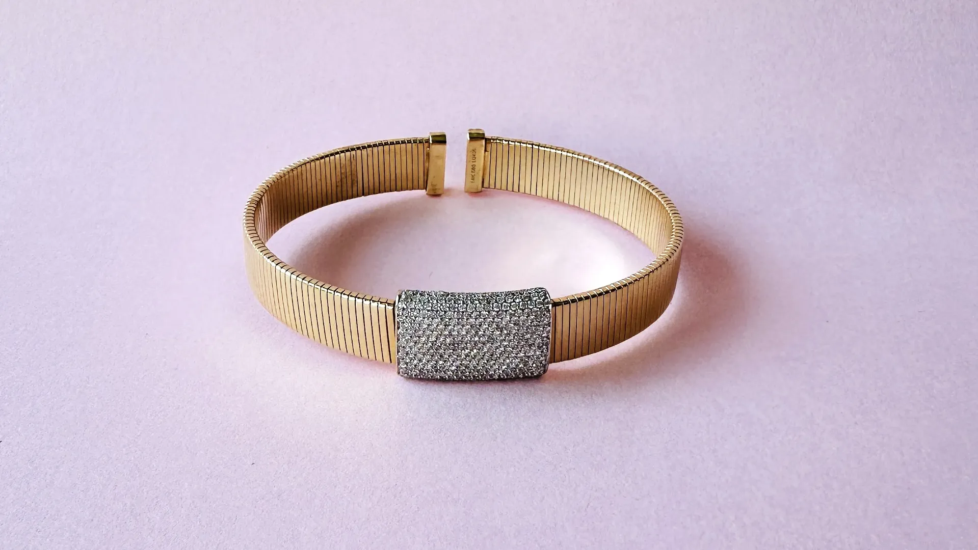 Bangle Gold Diamond