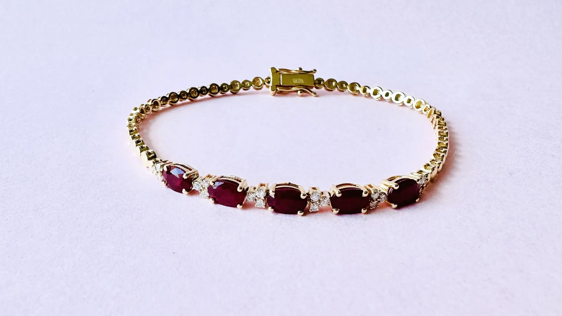 Pulsera Ruby And Diamond