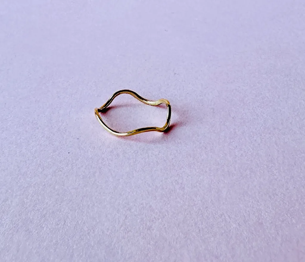 [4922] Anillo Onda Diamond