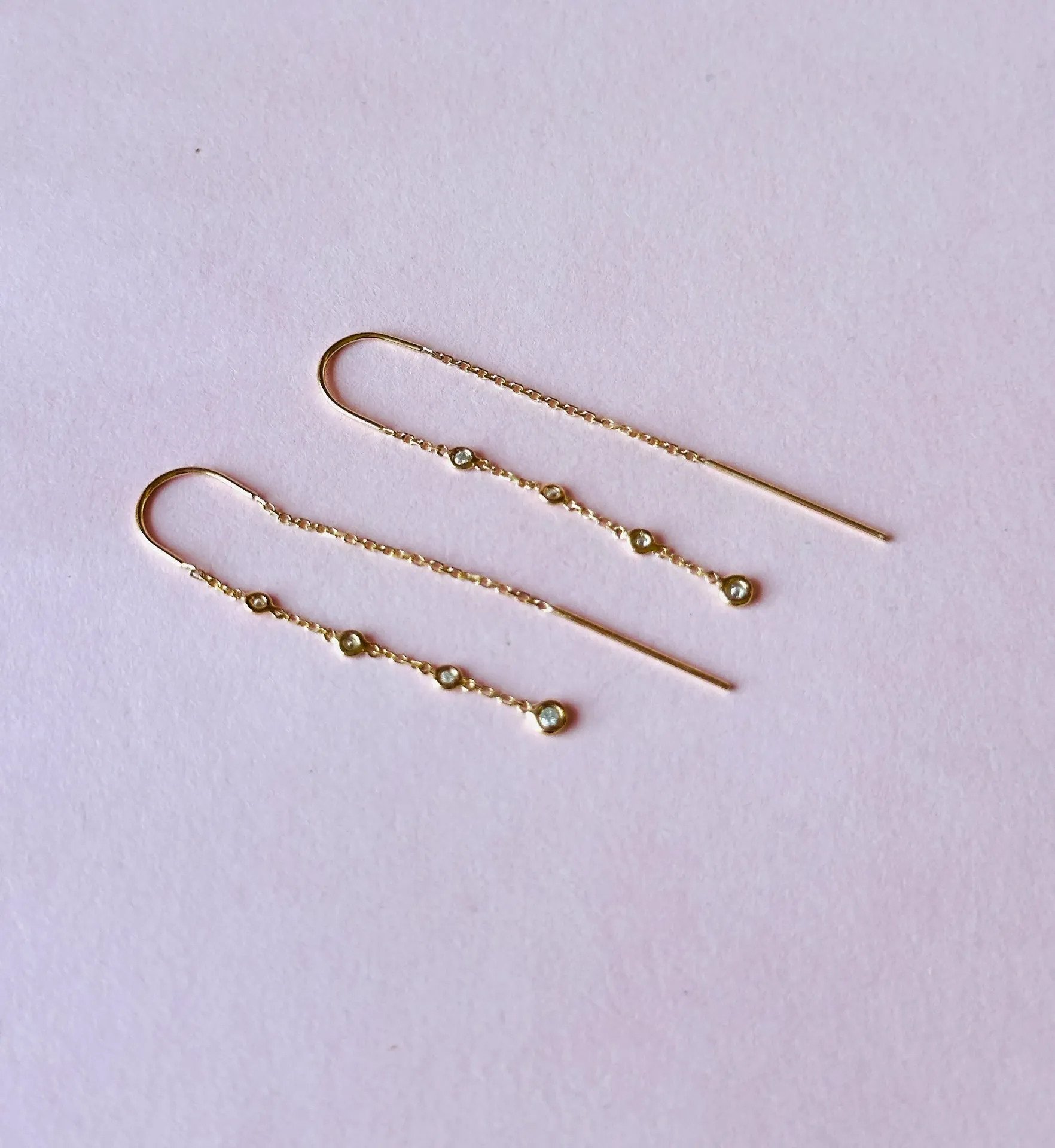 Aretes Chain Diamond