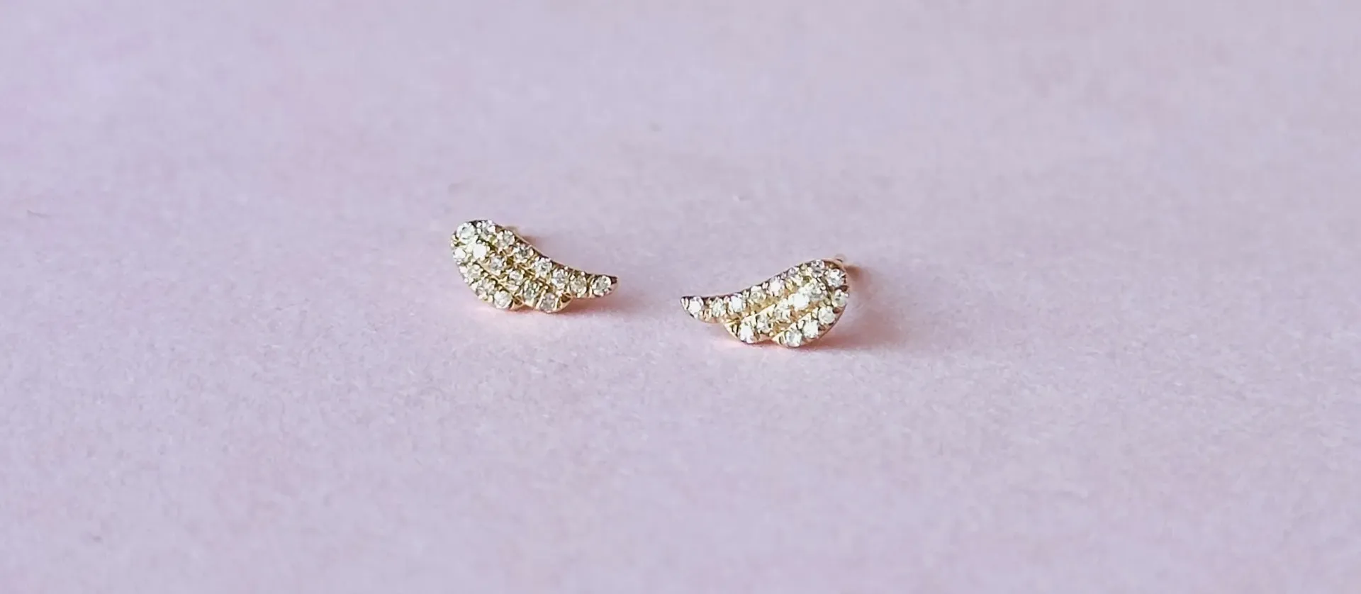 [5004] Aretes Ala Angel Diamond