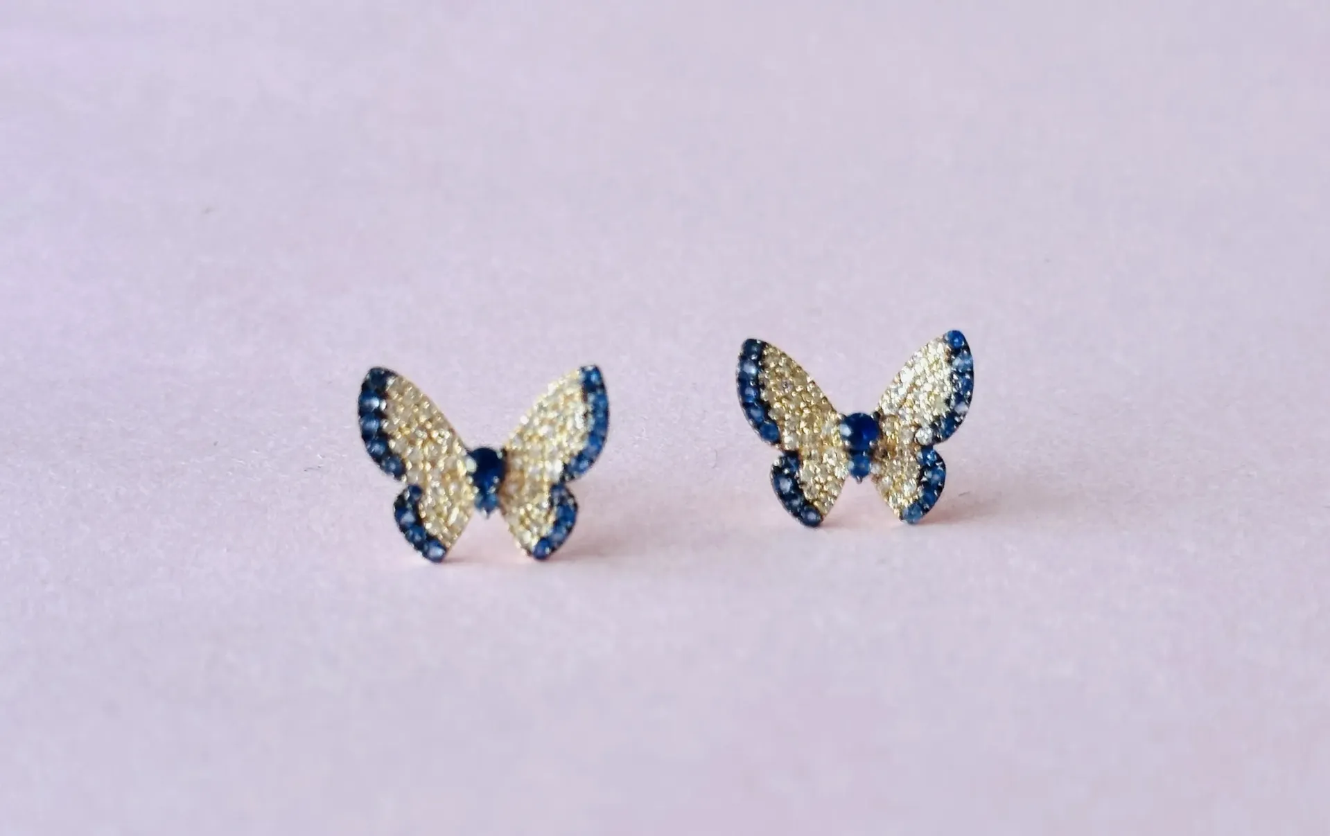 Aretes Mariposa Sapp Diamond