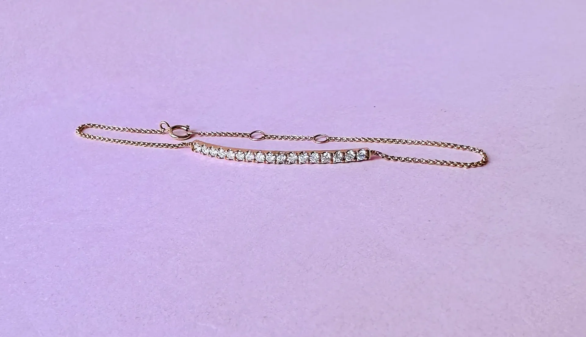Pulsera Barra Diamond
