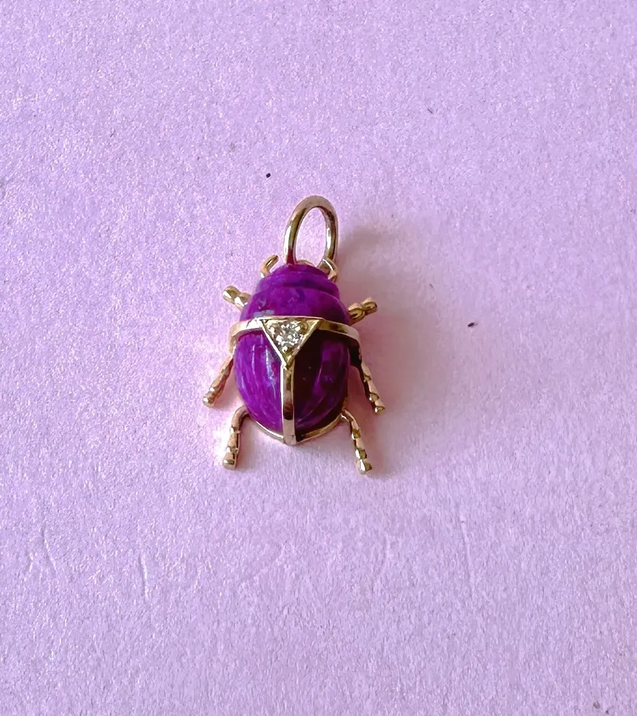 [5337] Escarabajo Lila And Diamond
