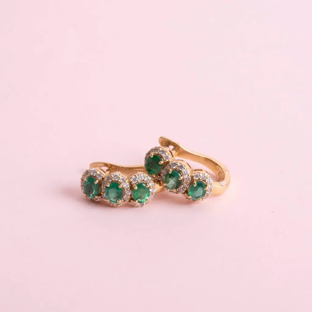 Arracadas Emerald