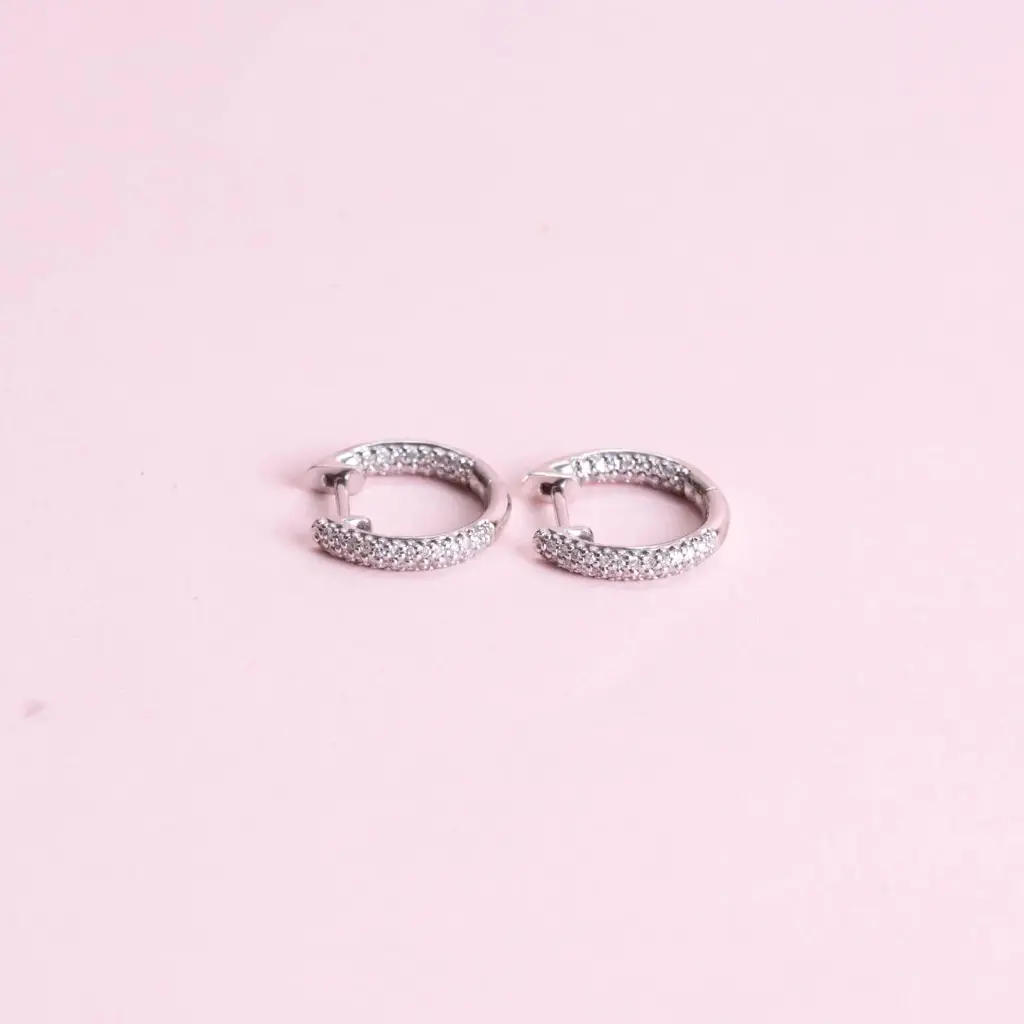 Arracadas White Diamond