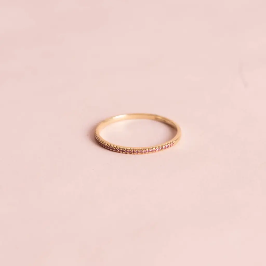 Anillo Pink Sapphire