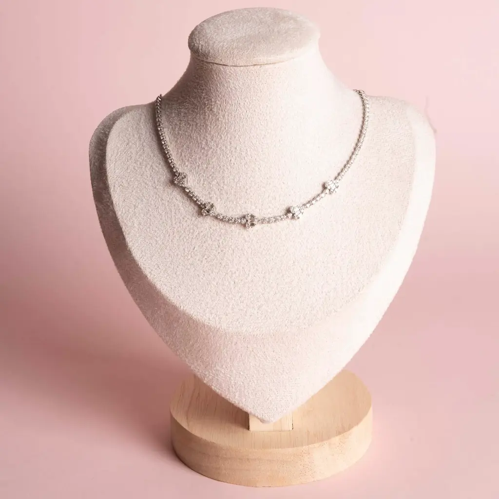 Choquer Baguette And Diamonds Cup