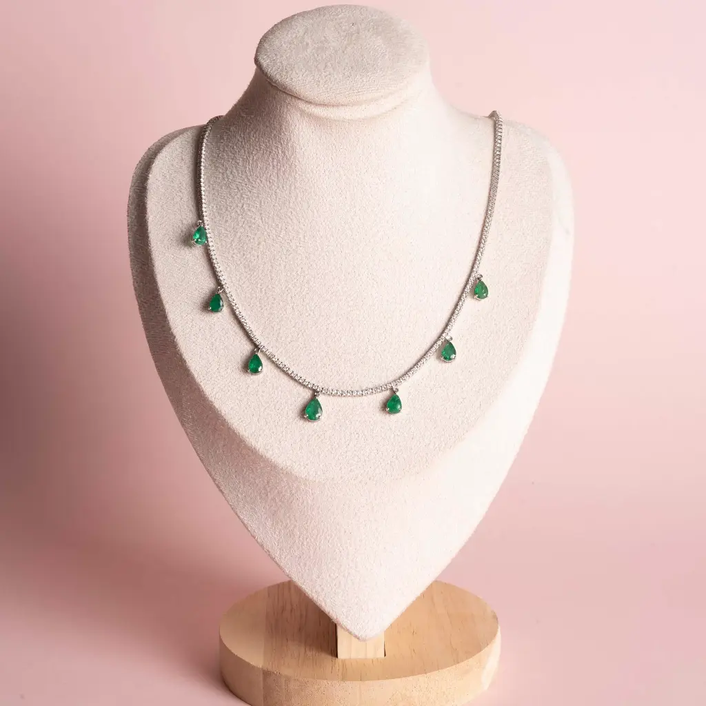 Riviera Gotas Emerald And Diamond