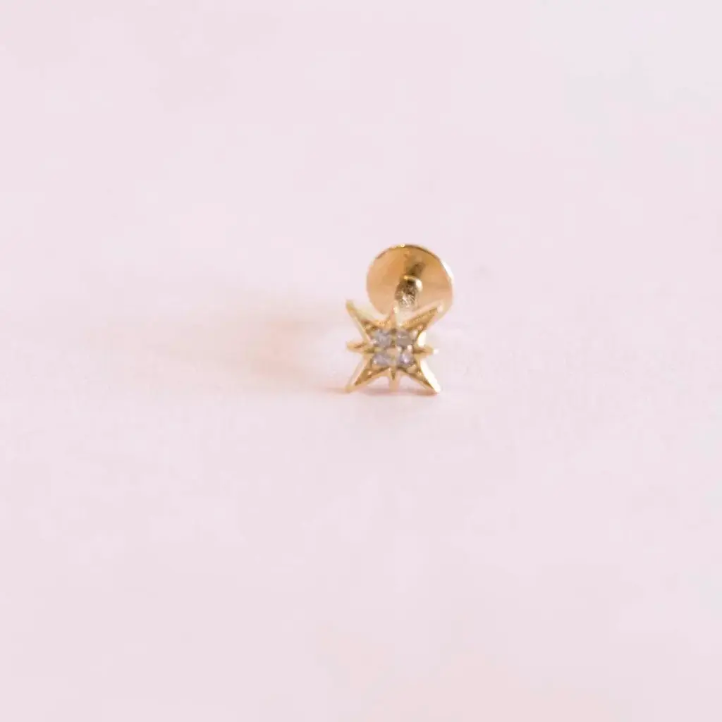 Aretes Star Diamonds Yellow