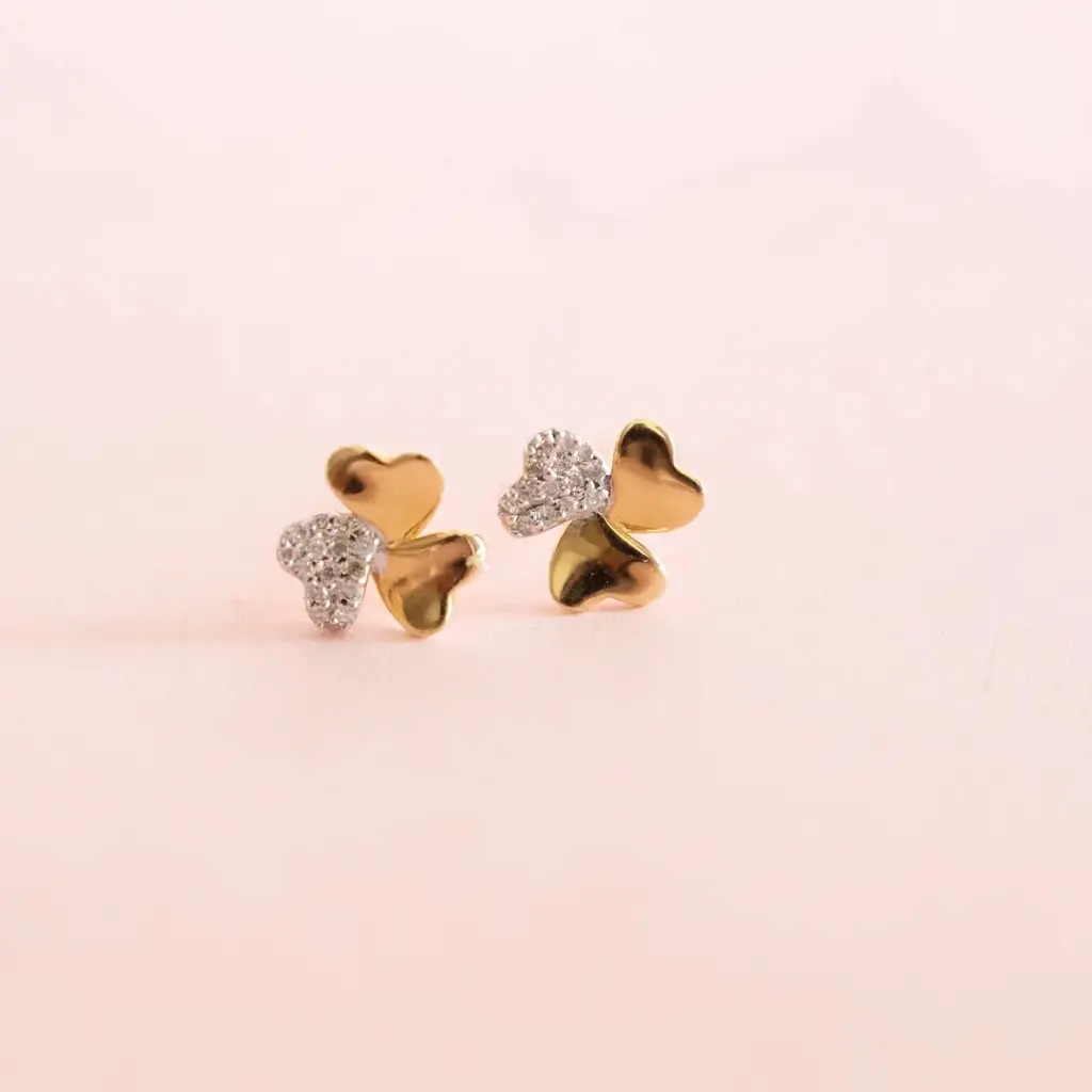 [3161] Arertes Trebol Diamond Yellow