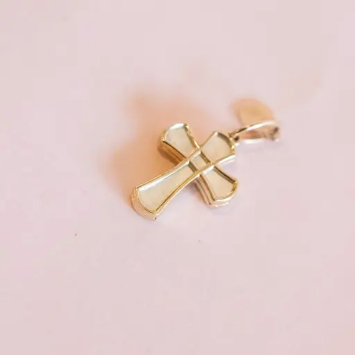 [3355] Cross Madreperla