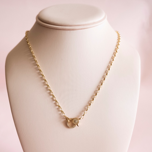 [3728] Necklace Diamond Gancho