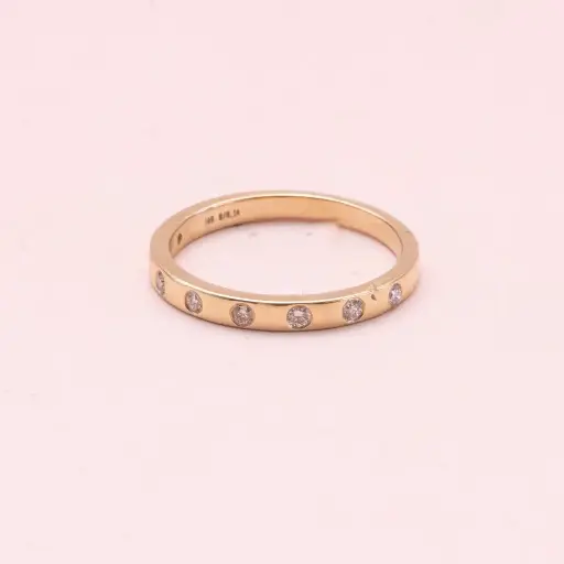 [3979] Anillo Chunky Diamond Small