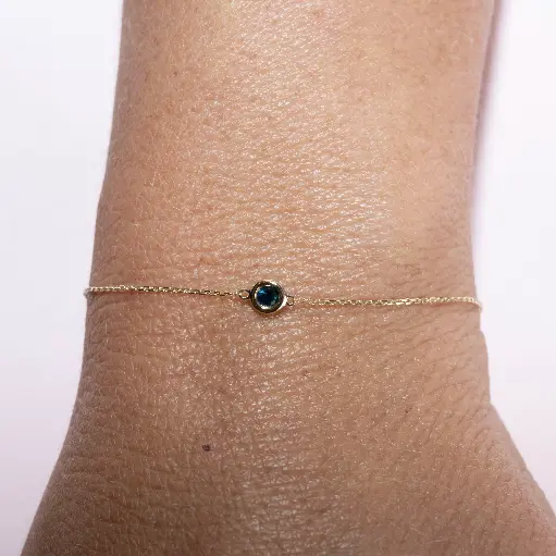 [4206] Pulsera Sapphire Blue