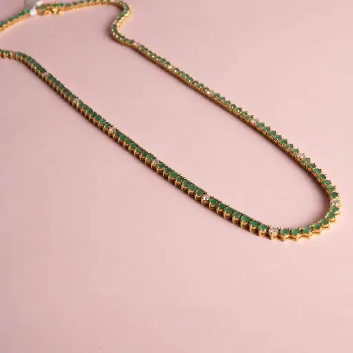 [2214] Riviera Emerald And Diamonds