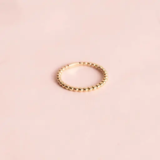 [2812] Anillo Bolitas